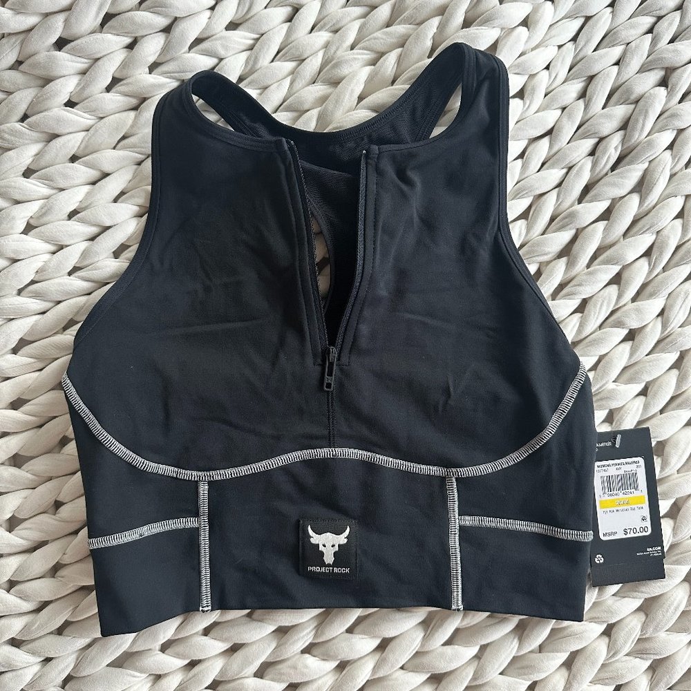 Women's Project Rock Meridian Zip Tank